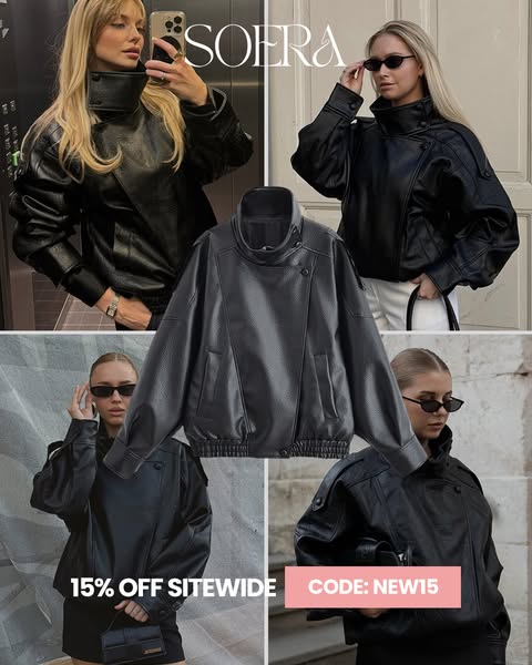 Carla Asymmetrical Leather Jacket