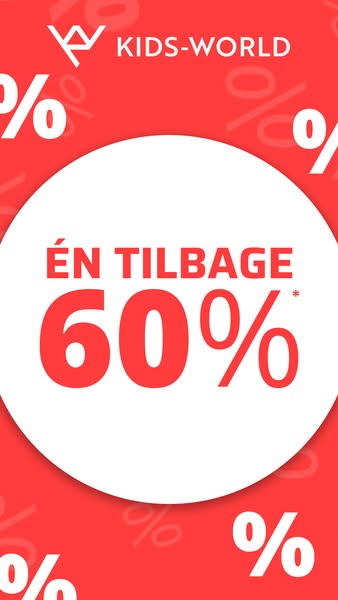 ÉN TILBAGE – Spar 60%