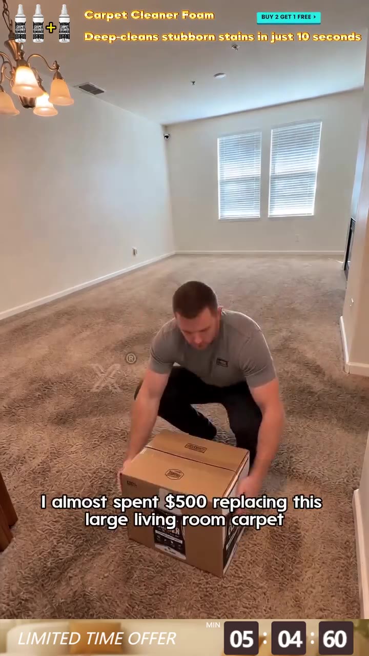 Deep Cleaning Carpet Cleaner Spray