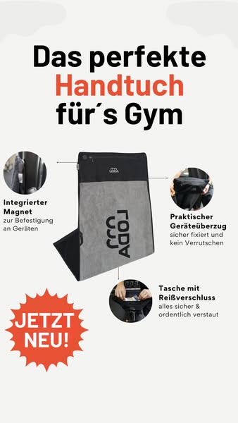 Das wahrscheinlich praktischste Handtuch der Welt