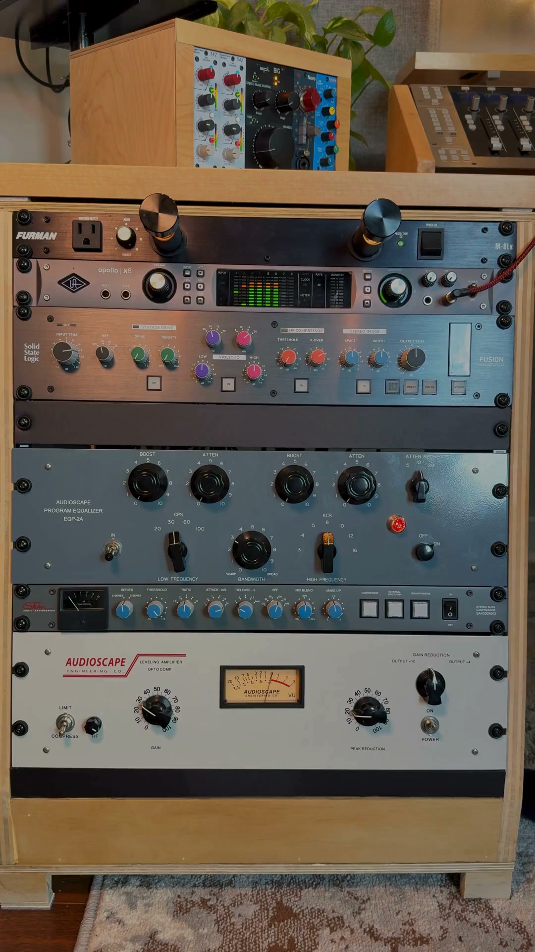 EQP-2A Stereo Tube Equalizer — Vintage Pro Audio Equipment | AudioScape Engineering Co.