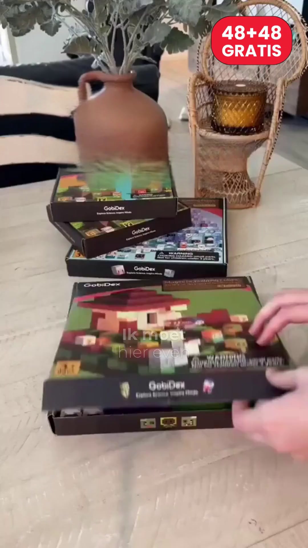 Minecraft blokken 1+1 GRATIS