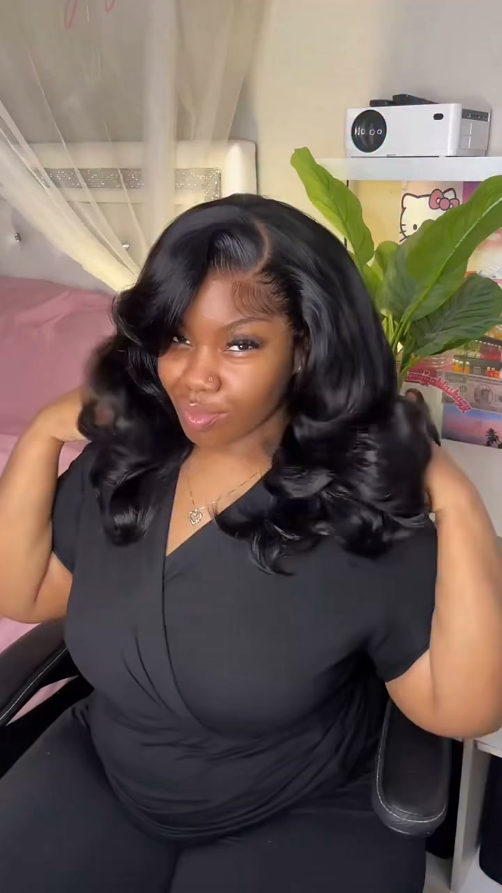 You have 5 minutes to get ready. This is the wig you grab.