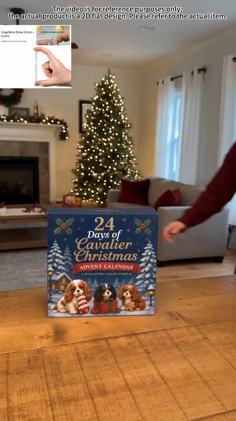 24 Days of Cavalier Christmas Advent Calendar 2026 – 24 Collectible Cavalier Surprises