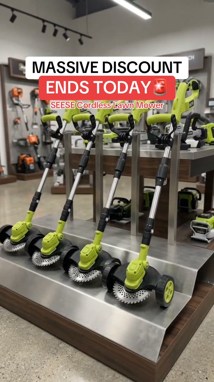 Tired of Heavy Yard Tools? Go Cordless