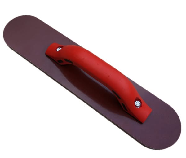 16inch Industrial Grade Square Concrete Finishing Hand Tools OEM Customizable Round End Resin Float Cement Concrete Trowel