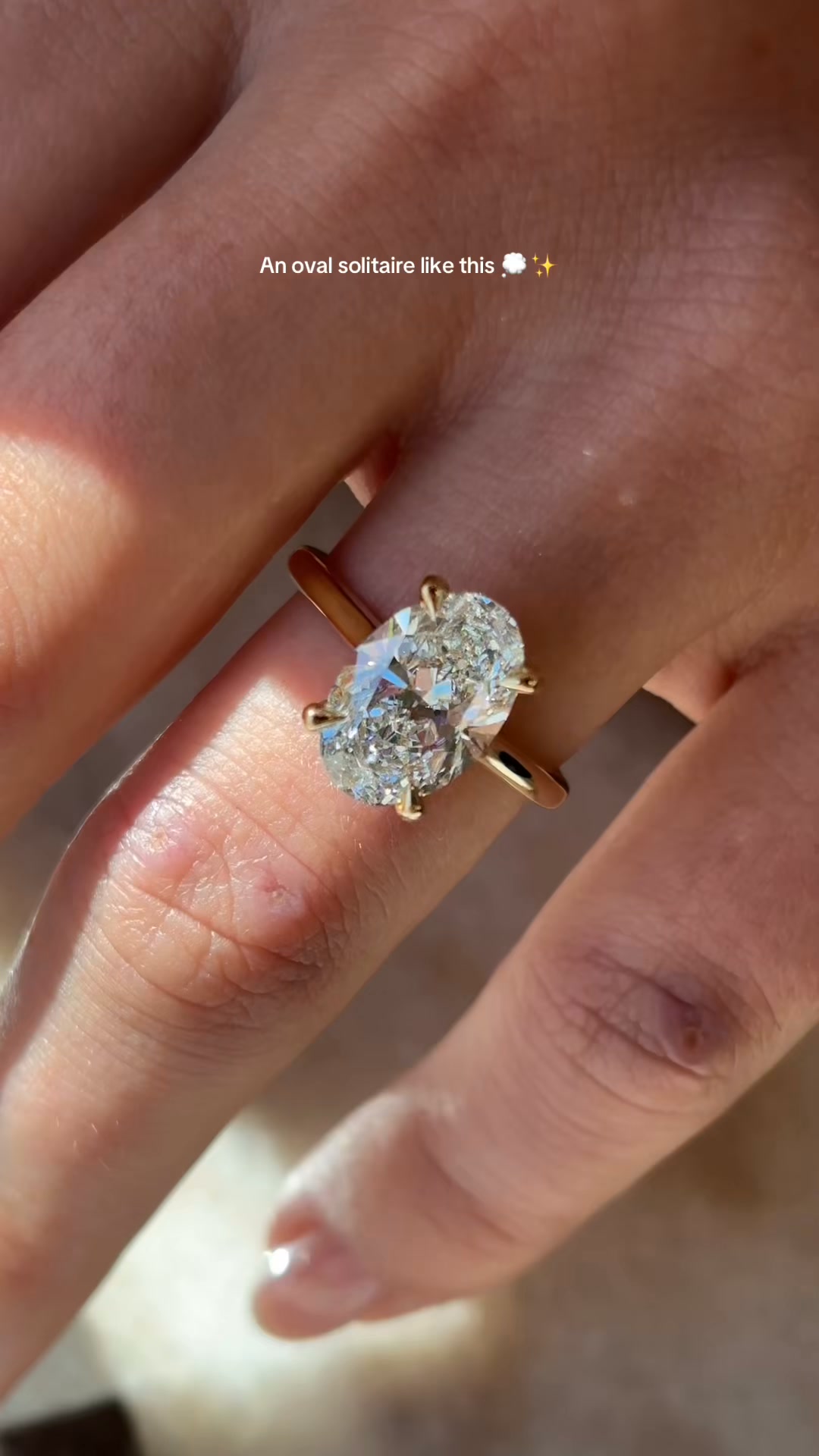 Timeless Oval Solitaire