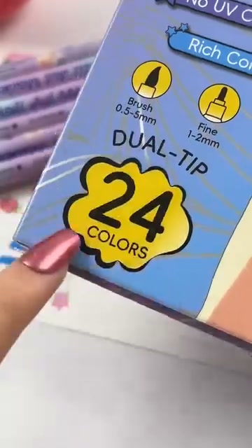 24 Colors, Salon Nails at Home