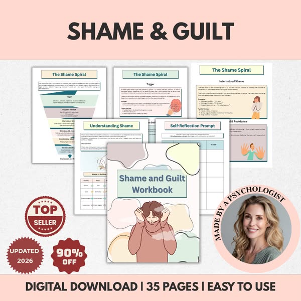 90% Off Shame and Guilt Therapy Workbook