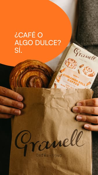 Café aroma Cinnamon Roll