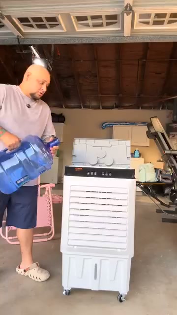 Powerful Room Cooling – 80% Less Energy Than AC!