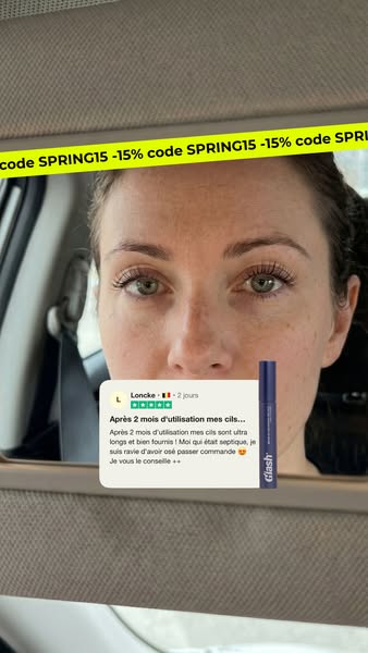 15% avec le code SPRING15