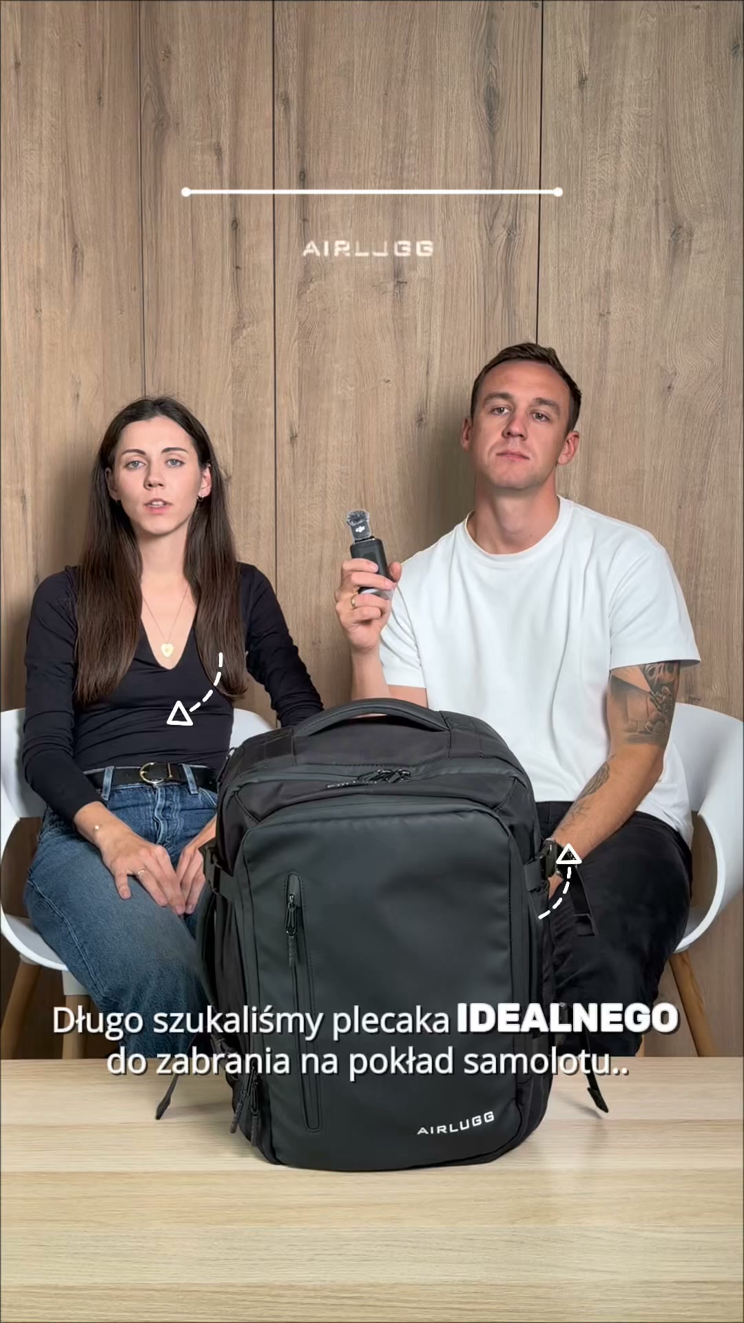 Plecak z komorą próżniową ->