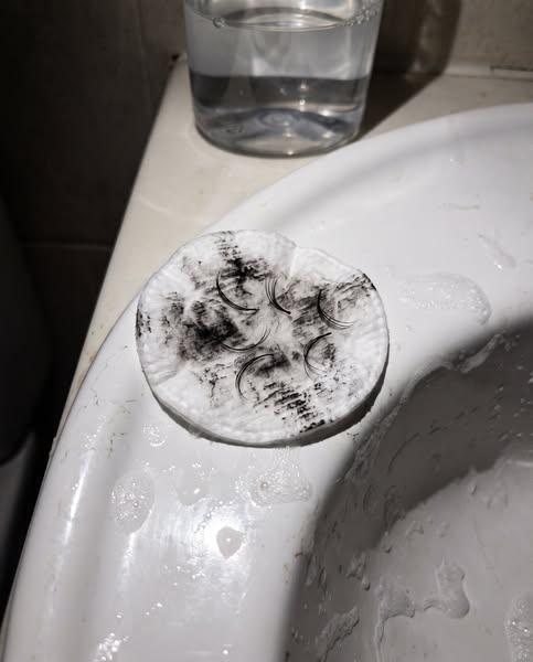 It was never mascara