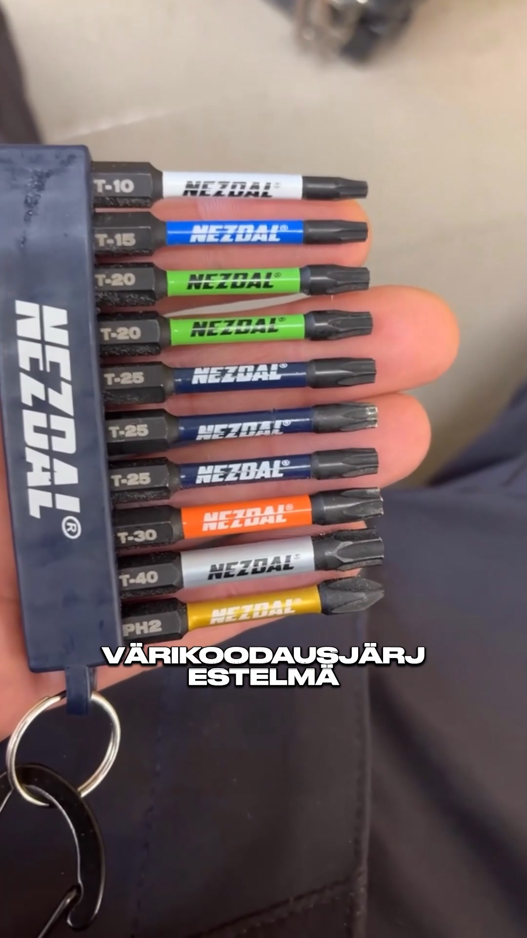 Nezdal® Ruuvauskärjet