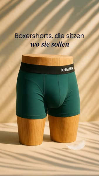 Sichere dir 1 Gratis-Boxershorts beim Kauf von 3!