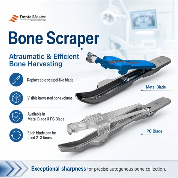 Reusable Autogenous Bone Scraper