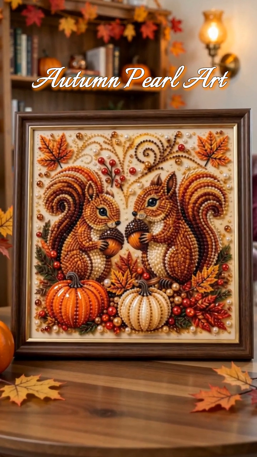 Autumn Harvest DIY Pearl Diamond Art Kit