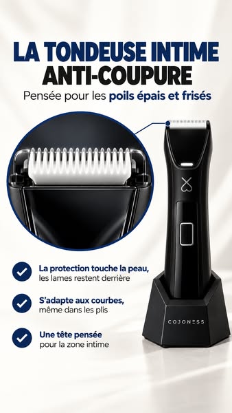 Une tête réservée aux zones intimes