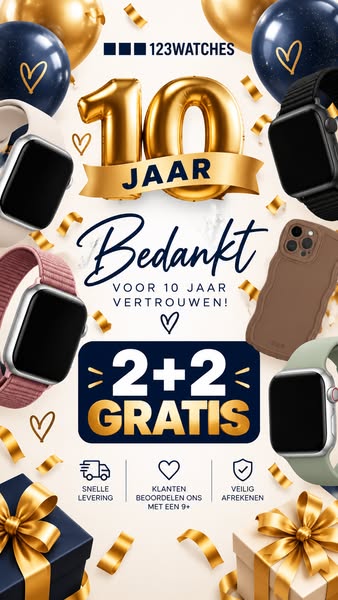 Smartwatch Bandjes, iPhone Hoesjes & Accessoires | 123watches