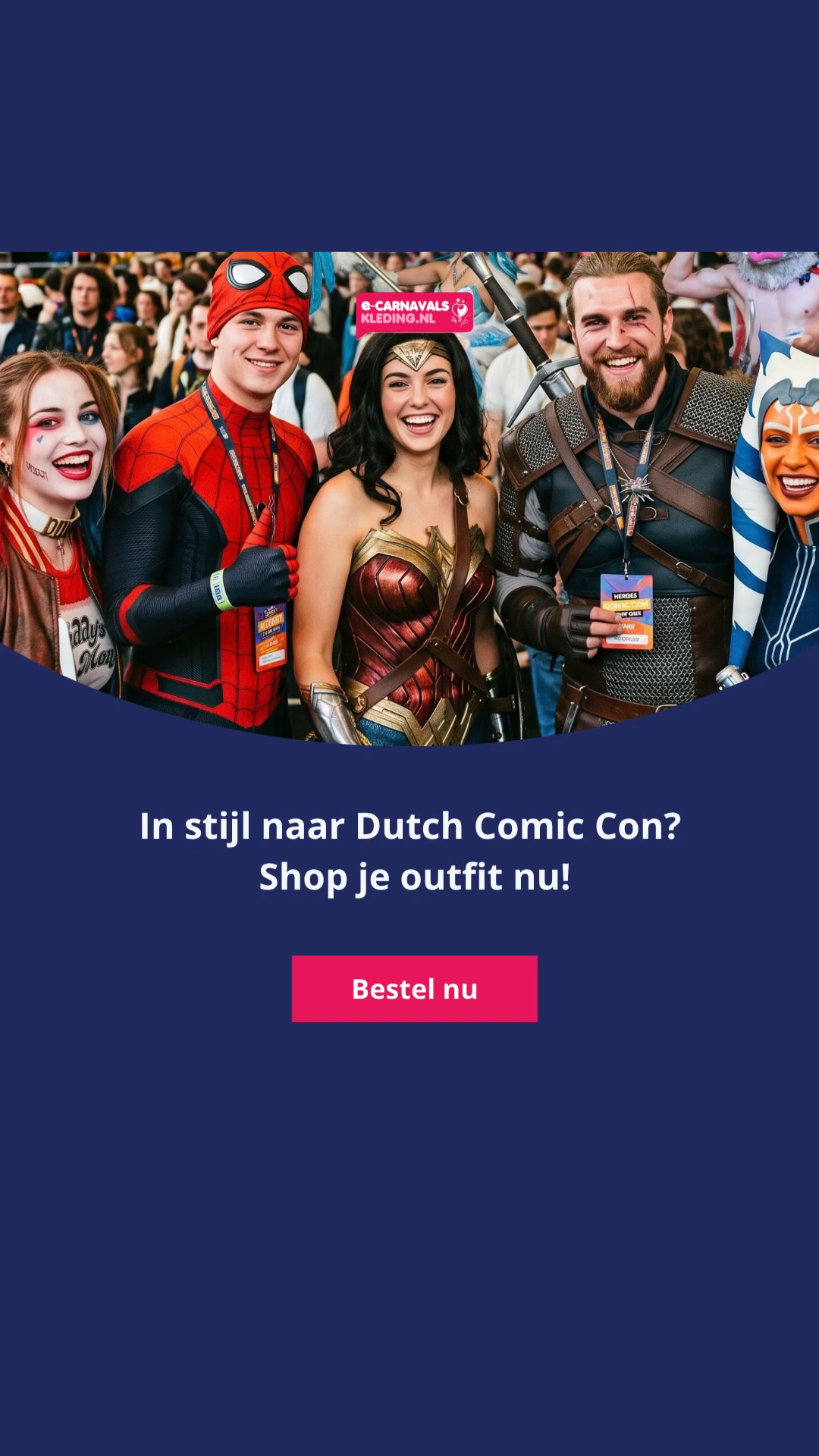 Vandaag besteld = morgen in huis