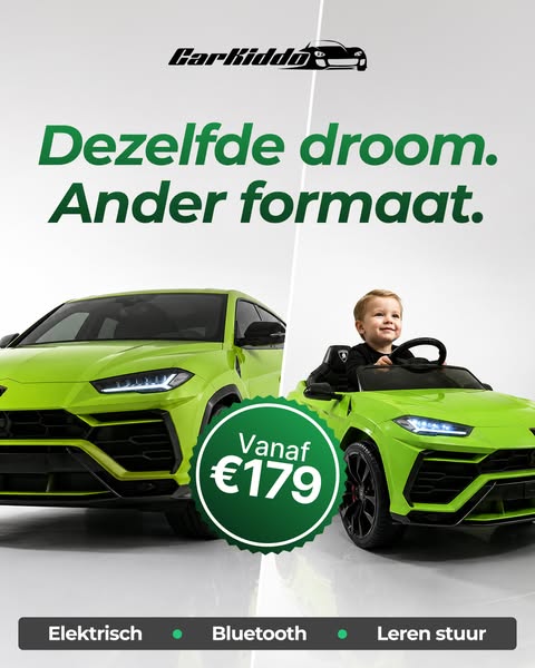 Zomersale bij CarKiddo.nl – tot 30% korting!