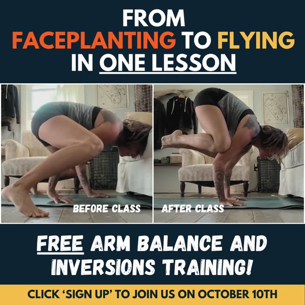 FREE Arm Balance Masterclass