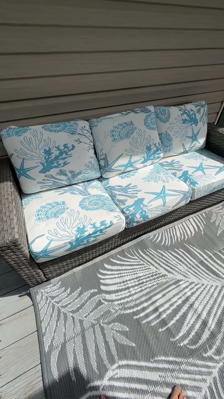 Outdoor Patio Sofa Cushion Covers