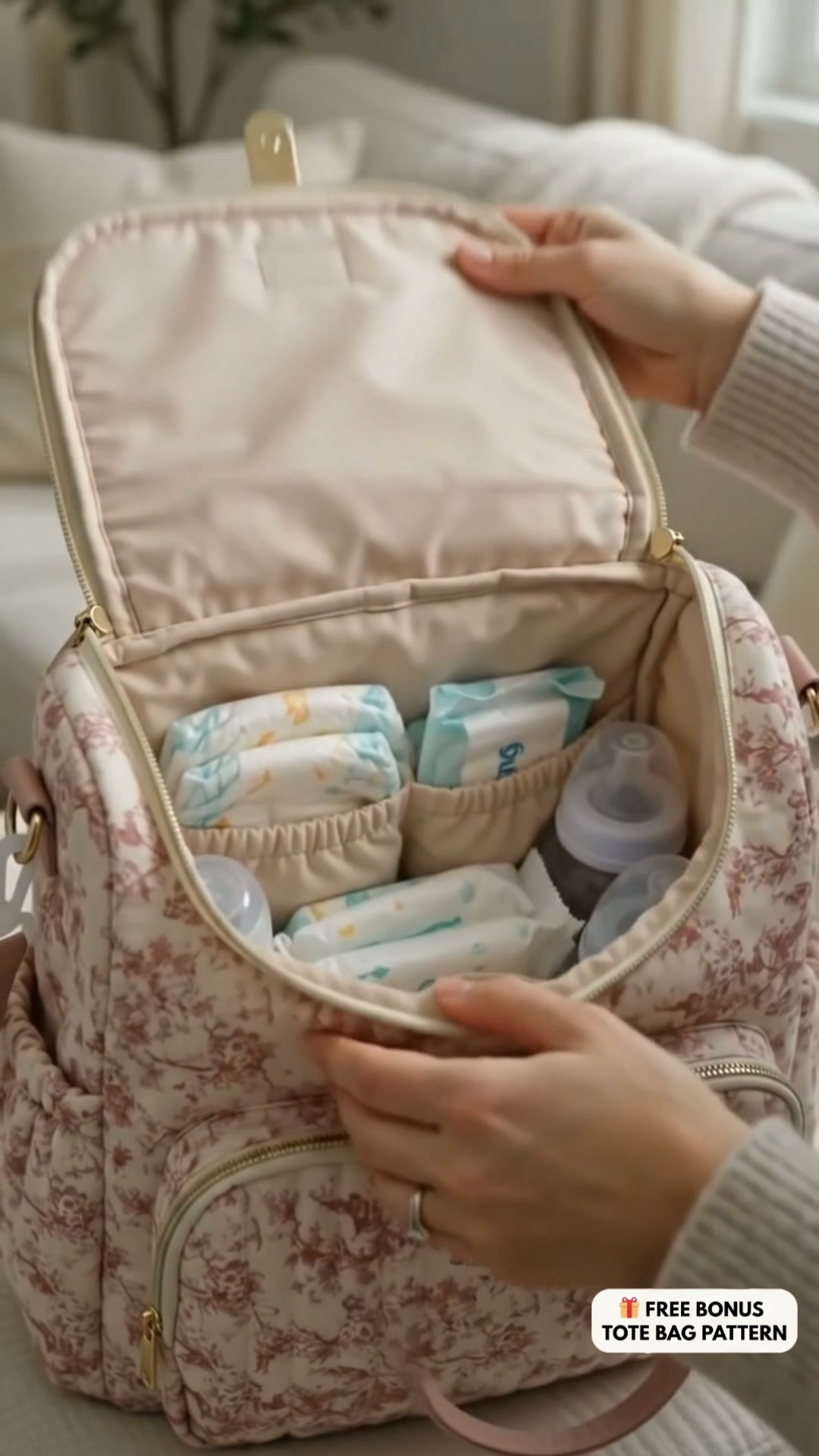 Sew Your Own Beautiful Diaper Backpack