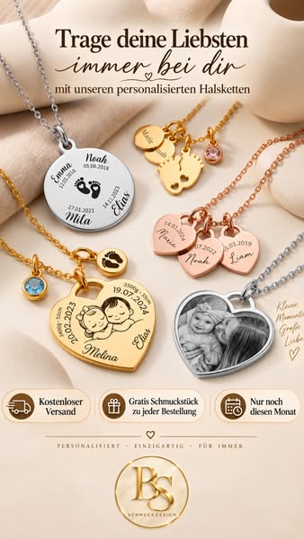 Personalisierter Schmuck mit Bedeutung
