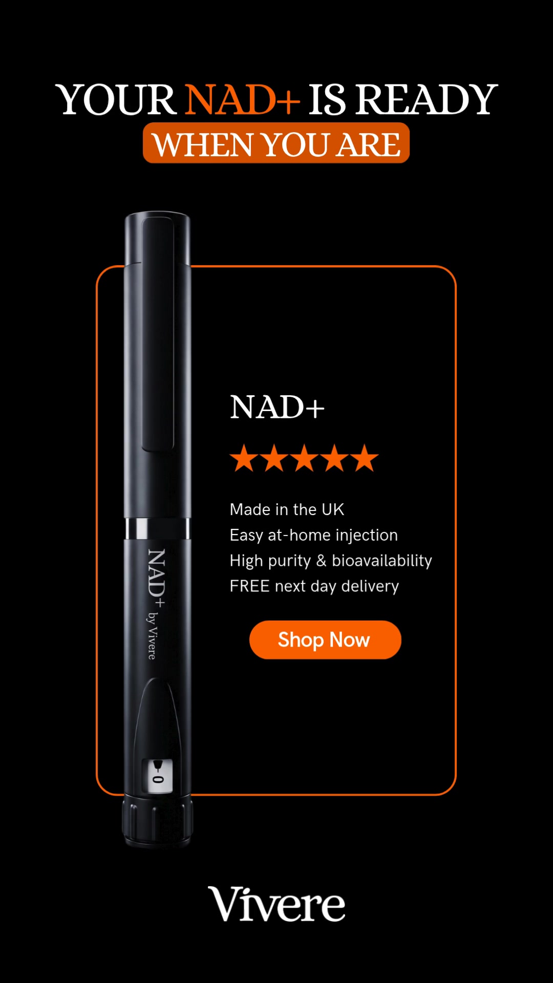 20% OFF | Left NAD+ behind?