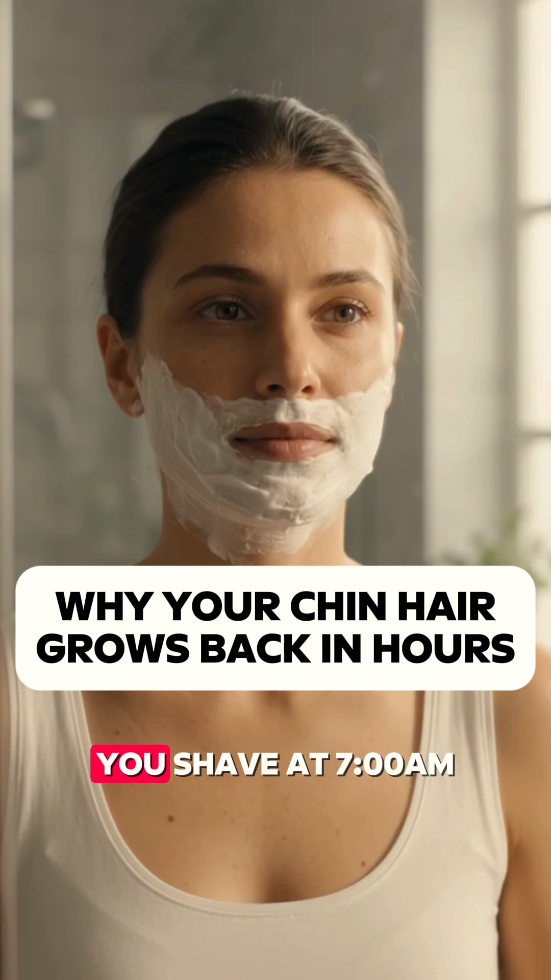 Shaving Cuts The Hair. Not The Signal.