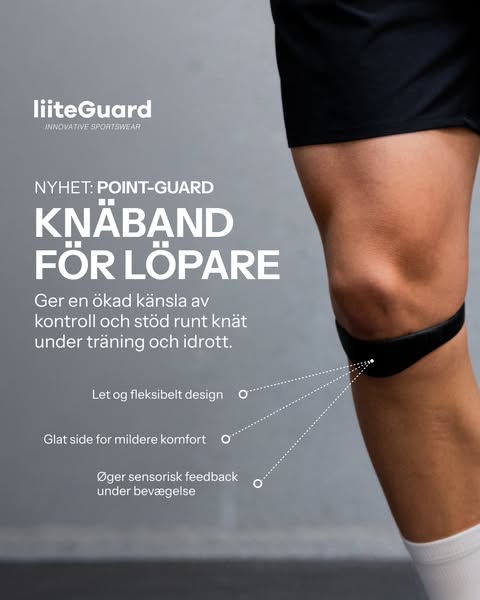 NYHET: POINT-GUARD KNÄSTRAP