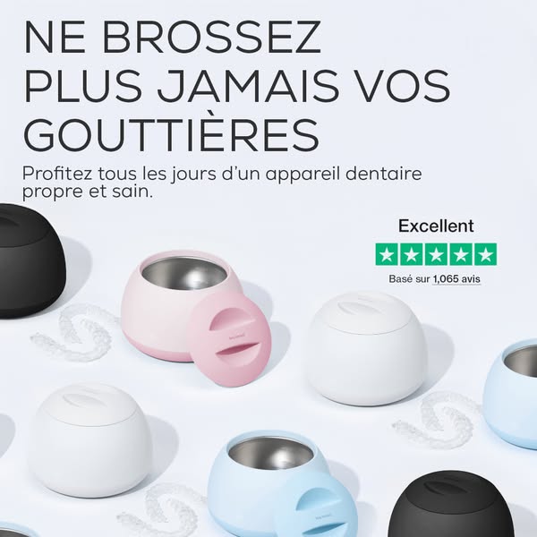 Recommandé par plus de 7000 dentistes