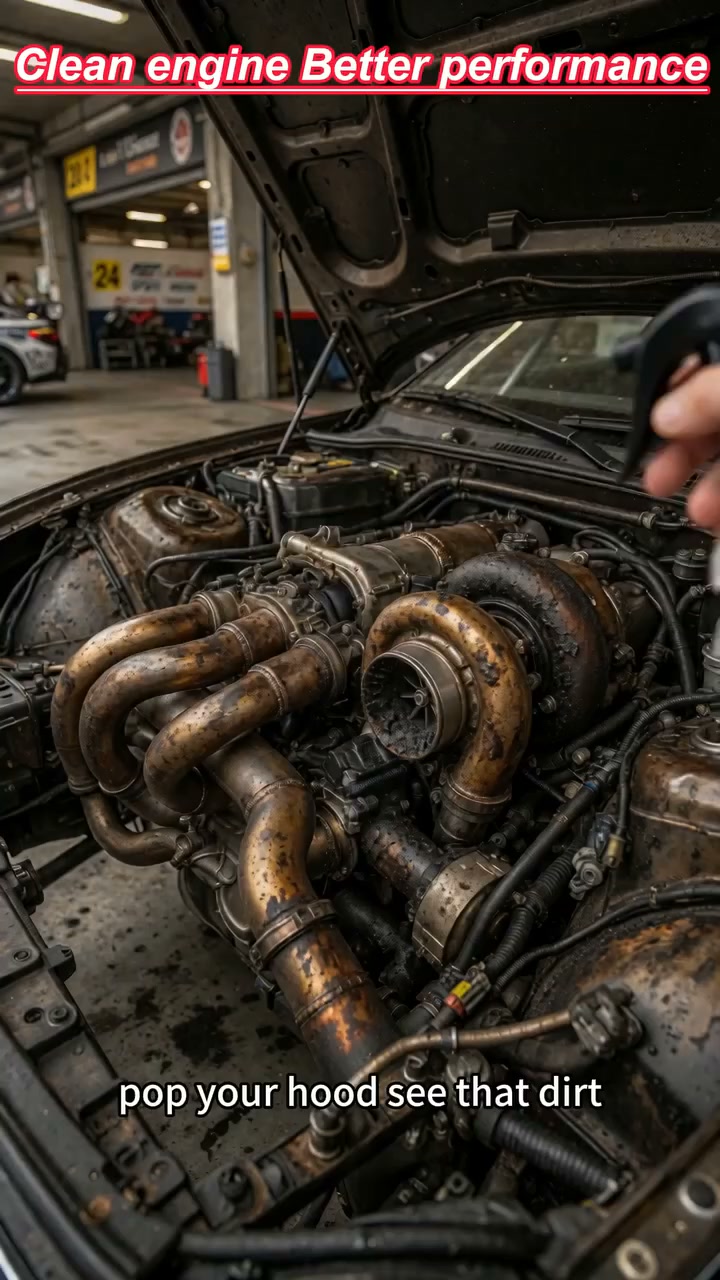 50% OFF | Waterless Fast-Acting Car Engine Bay Cleaner – Instant Grease & Grime Removal
