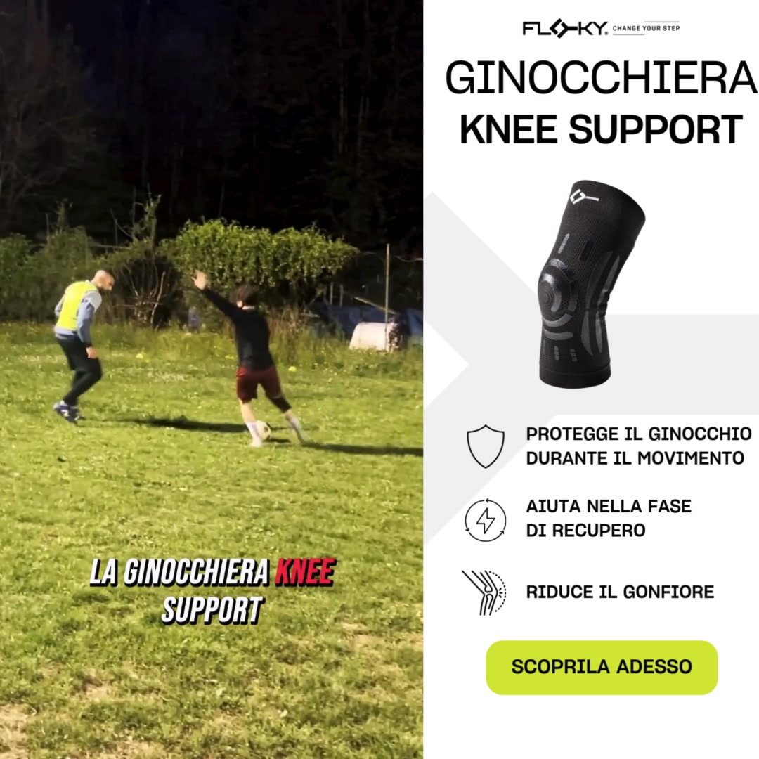 Maggiore stabilità con KNEE SUPPORT