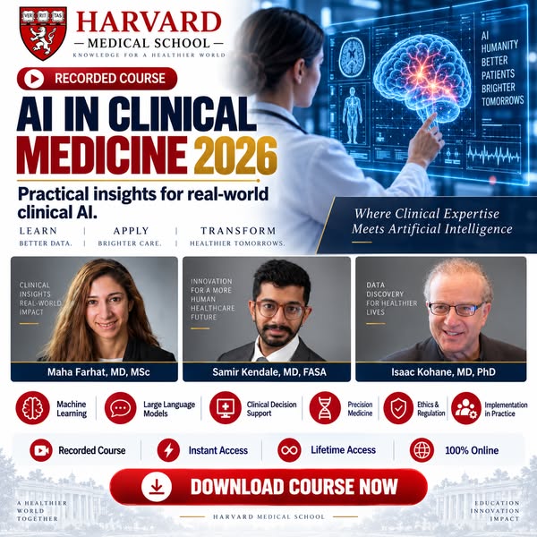 Harvard AI in Clinical Medicine 2026