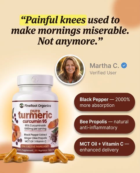 Clinically Dosed Turmeric with No Fillers