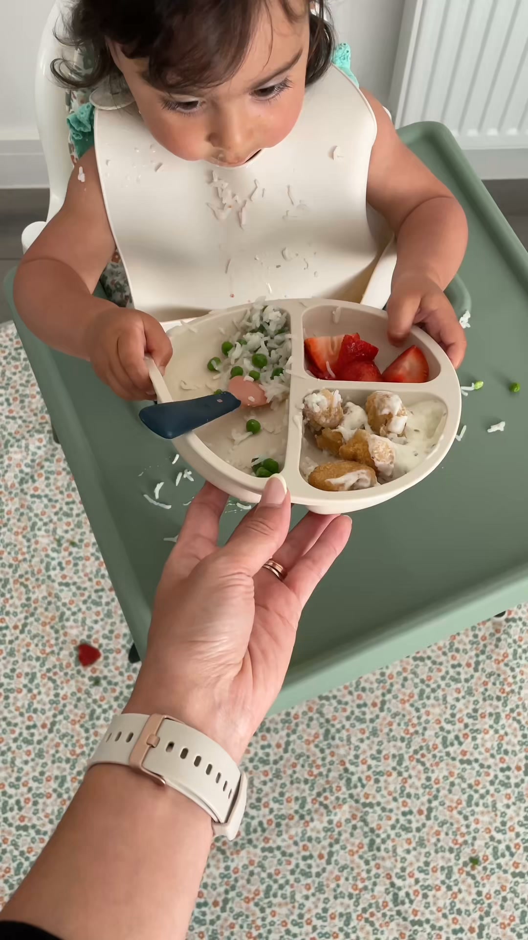 The £15 IKEA highchair… upgraded.
