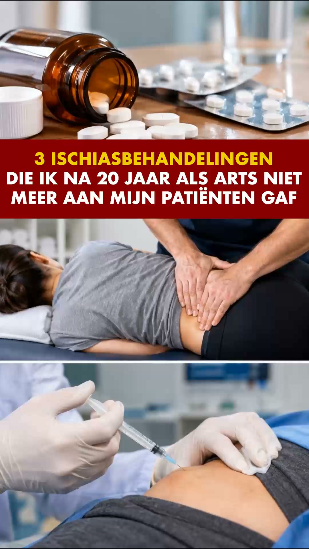 3 Manieren Tegen Rugpijn
