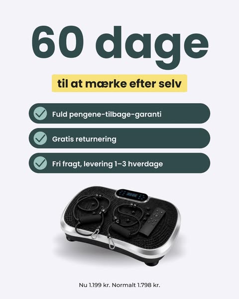 Prøv den risikofrit i 60 dage