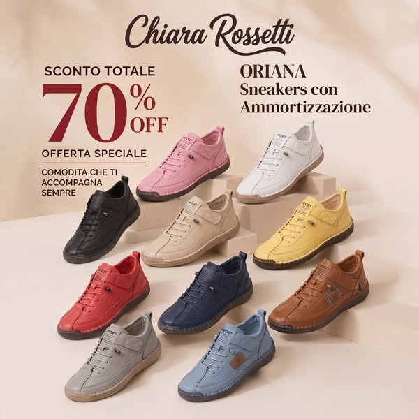 Oriana | Sneakers con Ammortizzazione