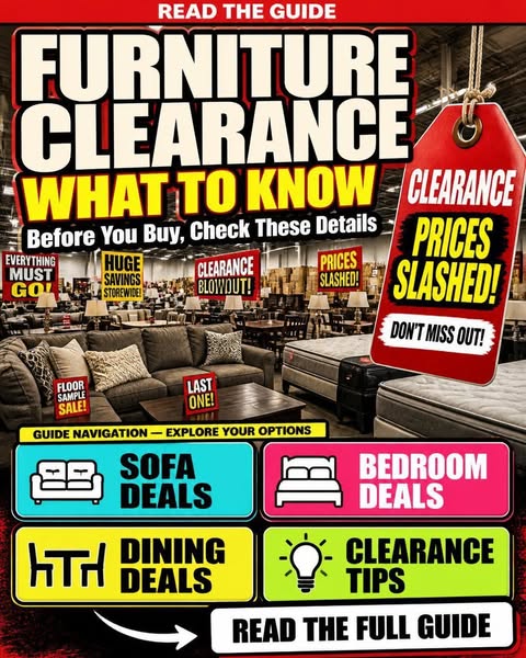 Furniture Clearance Labels Explained: Full Guide