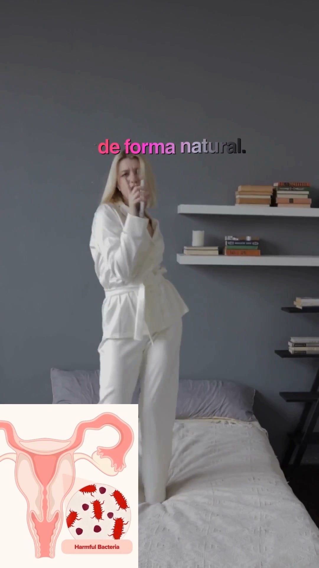 Flora íntima em harmonia, de forma natural