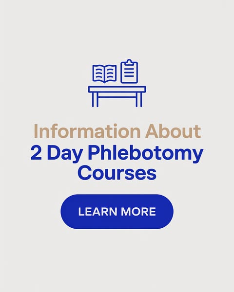 Learn About 2 Day Phlebotomy Courses