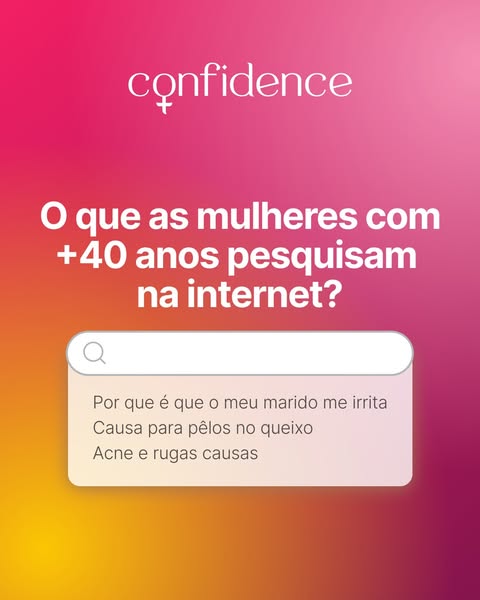 Anúncio de Confidence-Mulher