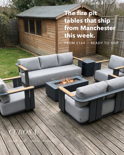 Fire pit tables from £164
