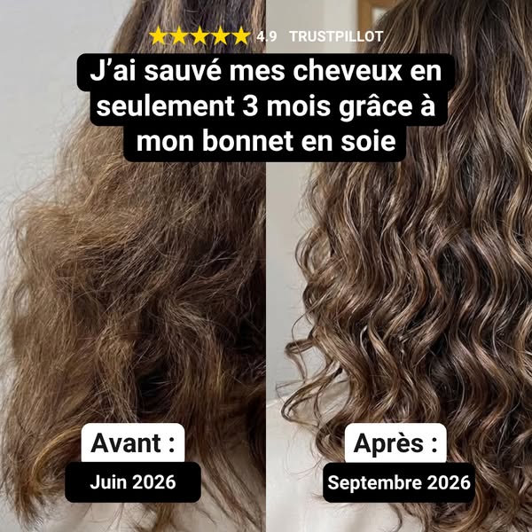 Avis sur le bonnet de nuit en soie
