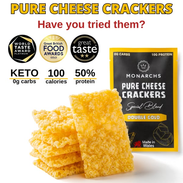 Keto Cheese Crackers