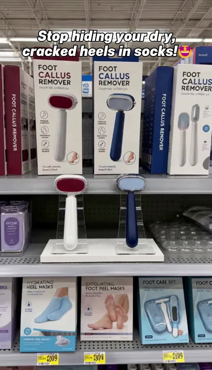 Double-Sided Manual Foot Callus Remover & File